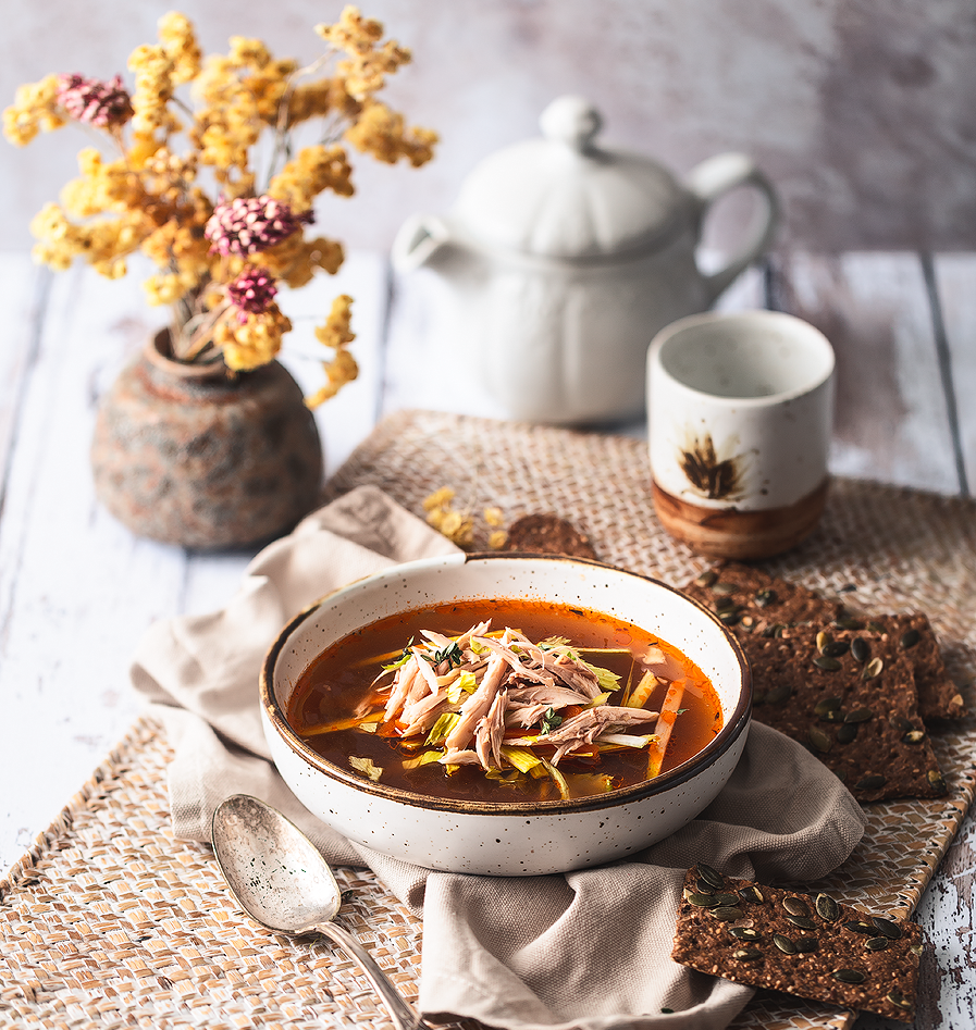 Bouillon de volaille gourmand