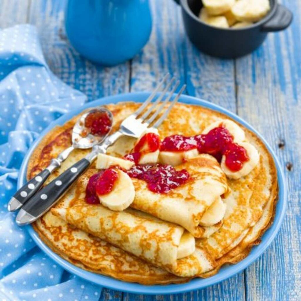 Recettes crêpes sans lait ni gluten