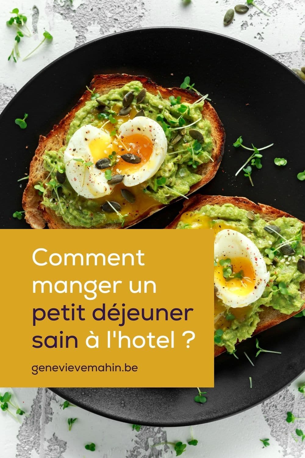 petit déjeuner sain à l'hôtel en vacances