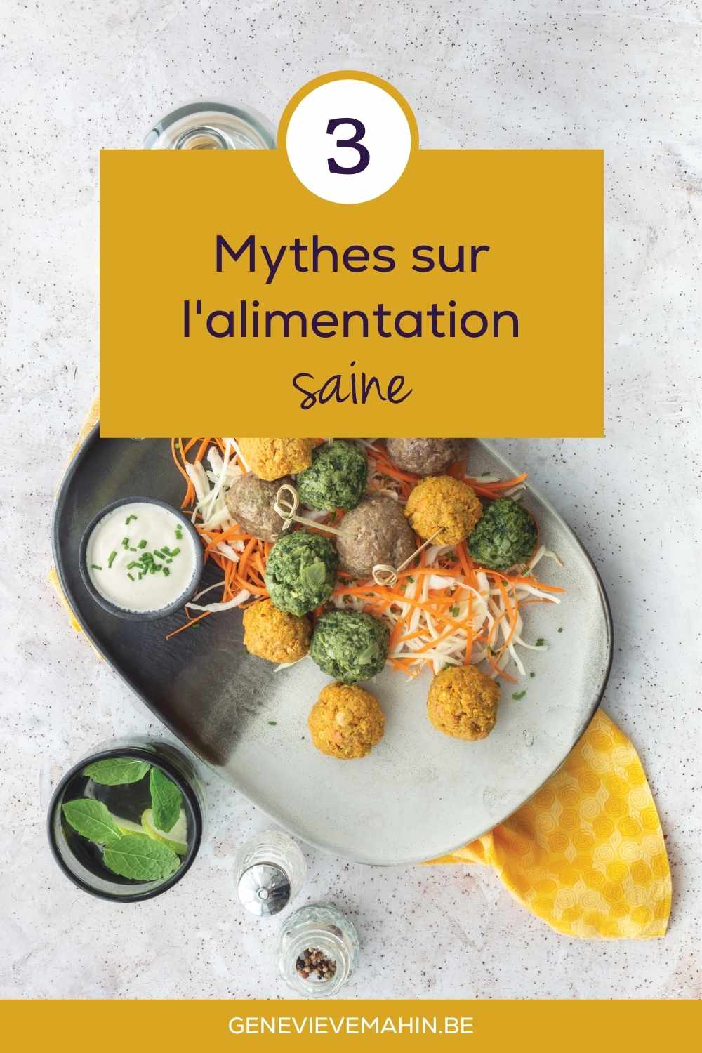 3 fausses croyances sur l'alimentation saine